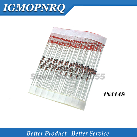 100PCS do-35 1N4148 IN4148 High-speed switching new original ► Photo 1/1