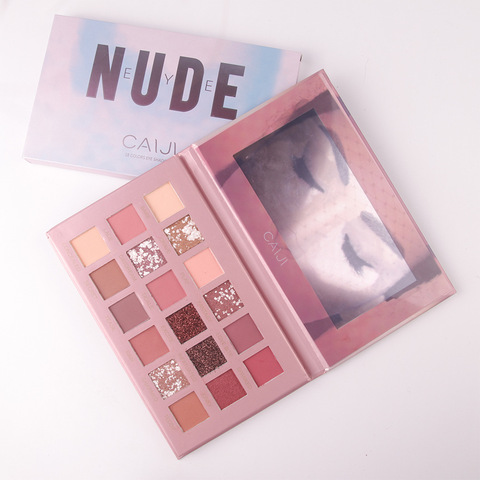 2022 New Smoky Eyeshadow Pallete 18 Color Colorful Waterproof Concealer Makeup Pallete Lasting-Effect Eye Shadow ► Photo 1/6