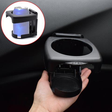 Car Universal Drink Holder FOLDABLE Cup Bottle Holders Sunglasses Phone Organizer Door armrest storage box mount for bmw lada ► Photo 1/6