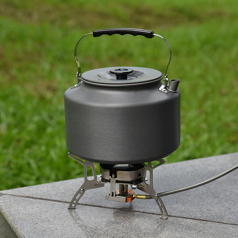 ALOCS CW-K05 Outdoor Camping Cookware Kettle Multifunctional kettle Whistle Silicone Cover ► Photo 1/1