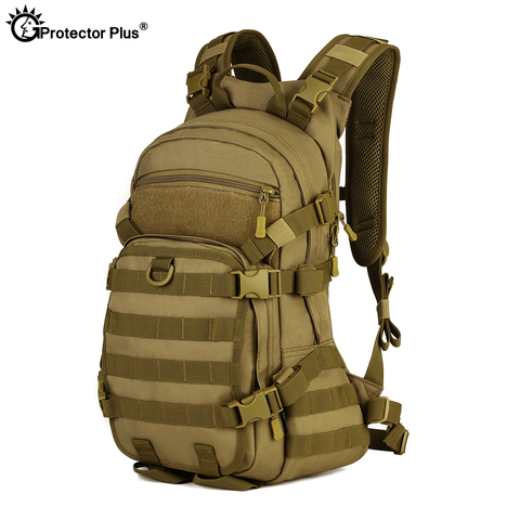 PROTECTOR PLUS Tactical Backpack 25L Riding Backpack Waterproof  High Quality Hiking Hunting Military Style Bag Small Rucksack ► Photo 1/6