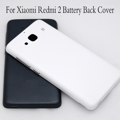 For Redmi 2 Matte Frosted Battery Back Cover Door for Xiaomi Redmi 2 battery cover for Xiaomi Redmi2 hongmi 2 Replacement ► Photo 1/4