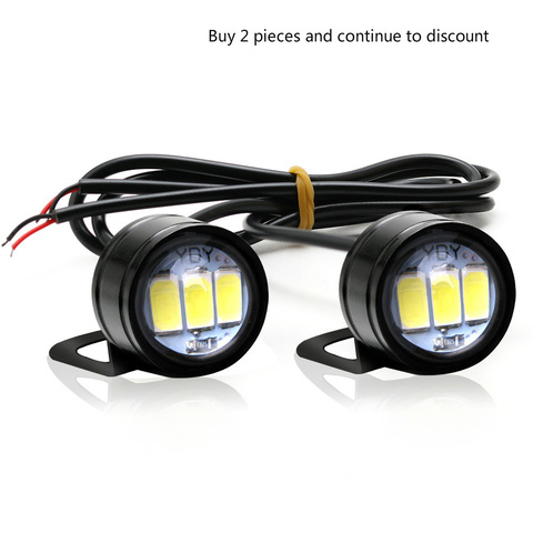 2PCS Motorcycle Hawk-eye Lamp Ghost-fire Lamp Modification Lamp Pedal Led Mirror Lamp Head-light Rogue Lamp Rearview Mirror Lamp ► Photo 1/5