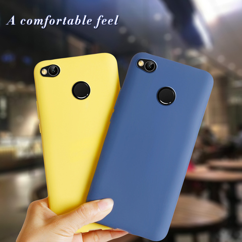 Phone Case For Xiaomi redmi 4X Case Redmi 4X Cover silicone Soft Shockproof Candy Back Cover For Xiaomi redmi 4X X4 Bumper Funda ► Photo 1/6