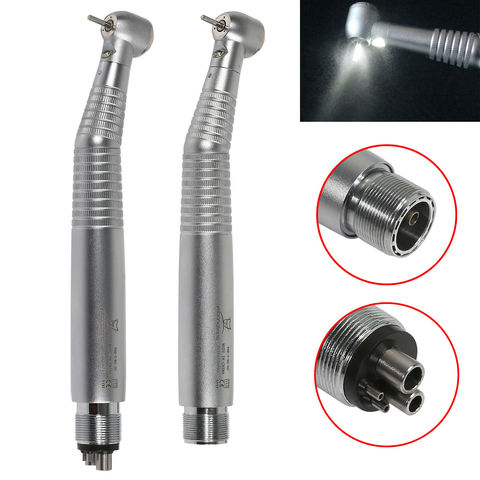 Kavo Style Dental E-generator LED High Speed Push button Turbine Internal Triple water spray Big Power Handpiece 2/4 Holes ► Photo 1/6