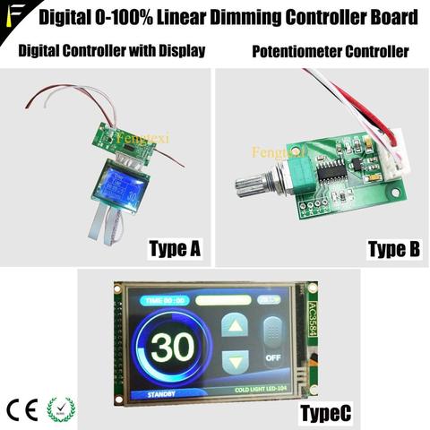 Digital Display Board Constant Current Linear Dimmer Potentiometer Temperature Thermostat Detection Control Board fit LED CBT60w ► Photo 1/6