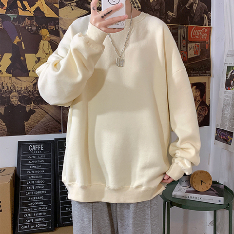 LEGIBLE 2022 Autumn Woman's Hoodies Oversize Female Loose Cotton