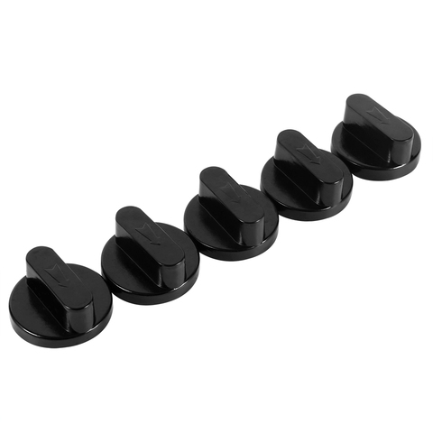 5Pcs New Black Universal Cooker Oven Gas Stove Grill Control Knobs Switch Home Kitchen Use Household Accessories ► Photo 1/6