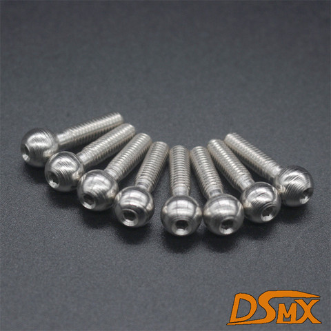 8Pcs/set HSP 02152 M5 Ball-Head Screw For 1/10 RC Model Remote Control Car Spare Parts HSP 94122 94166 94188 ► Photo 1/1