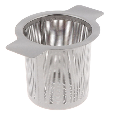 10cm*7.5cm 1Pc Stainless Steel Mesh Tea Infuser Metal Cup Strainer Loose Tea Leaf Filter Sieve ► Photo 1/5
