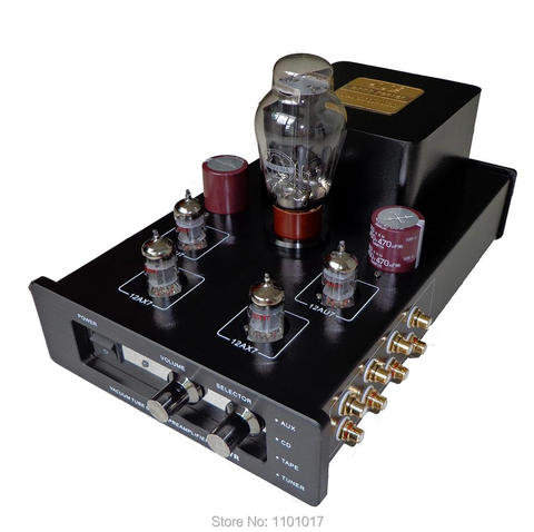 MeiXing MingDa MC-7R Tube pre-amplifier HIFI EXQUIS  274B Rectifier Lamp  Preamp MC7R ► Photo 1/5