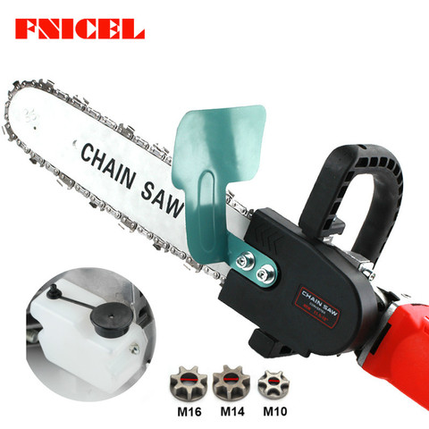 Upgrade 11.5inch Electric Chainsaw Bracket Adjustable Universal M10/M14/M16 Chain Saw Part Angle Grinder Into Chain Saw ► Photo 1/6