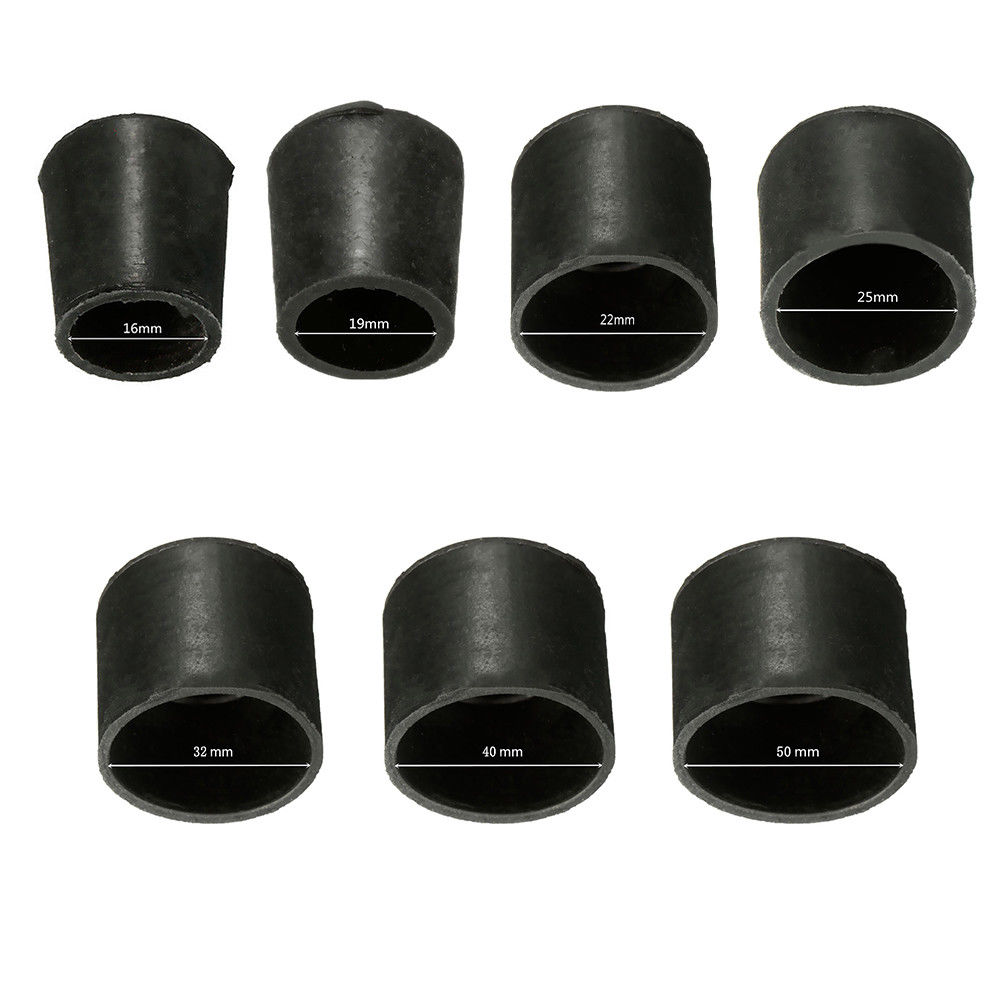 4Pcs/Rubber Protector Caps Anti Scratch Cover for Chair Table Furniture Feet Leg 