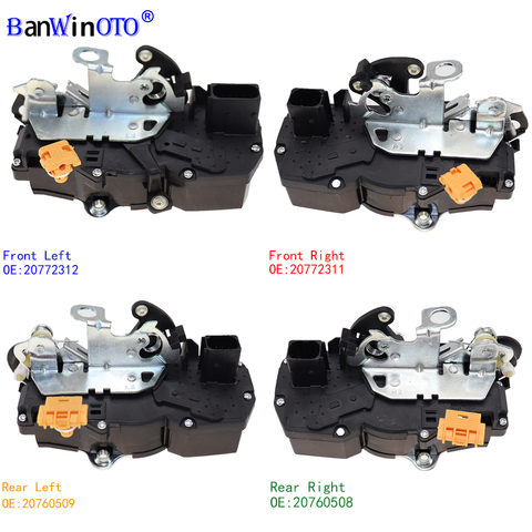 Door Lock Actuator Mechanism fit For Chevy Tahoe 2007-2014 GMC Yukon Sierra Silverado Suburban Avalanche Cadillac Escalade 2008 ► Photo 1/6