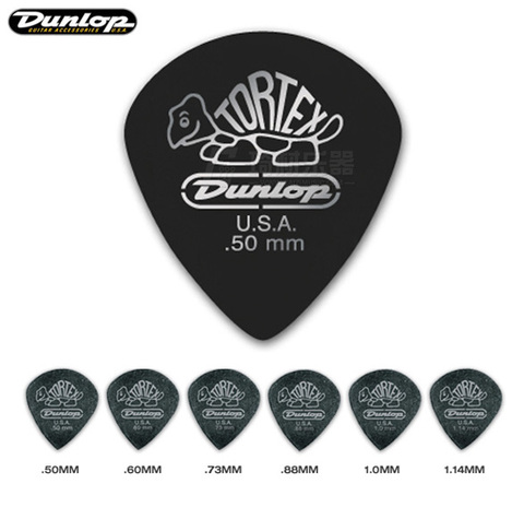 Dunlop Tortex Jazz III Pitch Black Guitar Pick Plectrum Mediator ► Photo 1/1