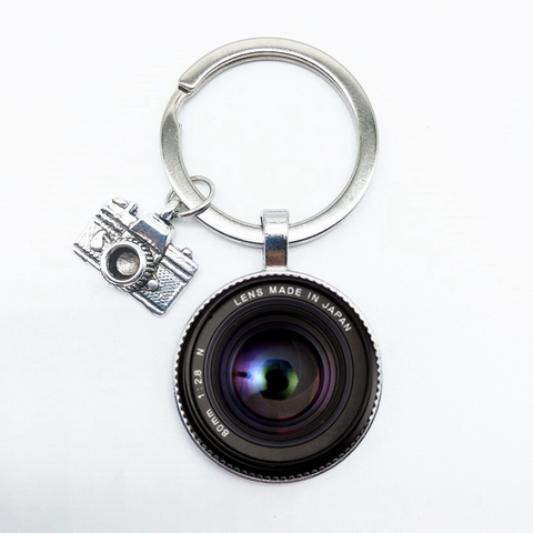 Popular Keychain Camera Pendant with SLR Lens Photographer SLR Enthusiast Keychain Personality Jewelry Gift Between Friends ► Photo 1/5