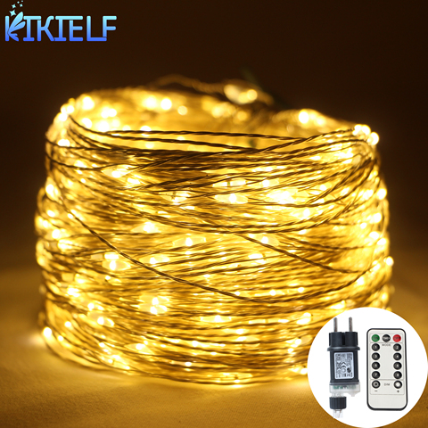 30/50/100m LED String Lights Street Fairy Lights Remote control Waterproof Outdoor Christmas Garden Wedding Party Decoration ► Photo 1/6