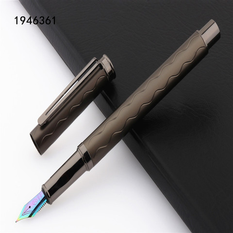 New Listing  fashion Luxury quality 3703 Gray Colors Business office Fountain Pen student  School  Stationery Supplies ink pens ► Photo 1/6