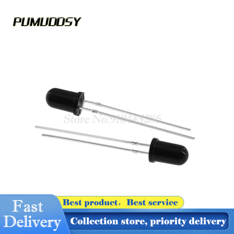 20PCS/Lot 5mm LED Infrared receiver 940NM IR Led Diodes Wholesale New ► Photo 1/1