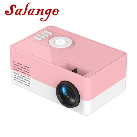 Salange Mini Projector J15, 320*240 Support 1080P HDMI USB 3.5mm Audio Mini Beamer Home Media Player Kids Gift Movie Beamer ► Photo 1/6