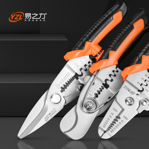 Multi tool pliers Crimping Pliers wire stripper Multi functional Snap Ring Terminals Crimpper ► Photo 1/5