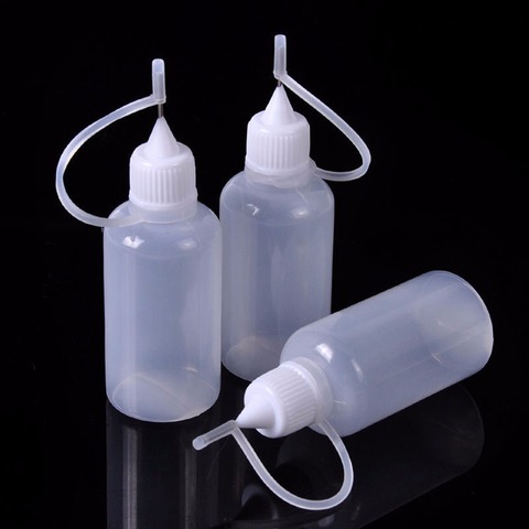 1pc 20/50ml Empty Dropper Plastic Bottles Needle Tip Squeezable Liquid Bottle E-liquid Empty Bottle For Electronic Cigarette Hot ► Photo 1/6