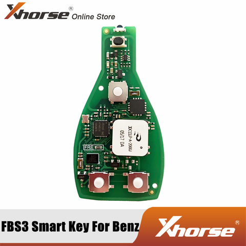 Xhorse VVDI MB FBS3 KeylessGo Key For Benz 315/433MHZ W204 W207 W212 W164 W166 W221 ► Photo 1/3