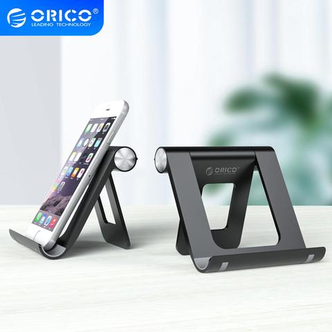 Orico Mobile Phone Holder Desktop Phone Stand Desk Holder Adjustable For iPhone Xiaomi Cellular Phone For ipad Tablet ► Photo 1/6