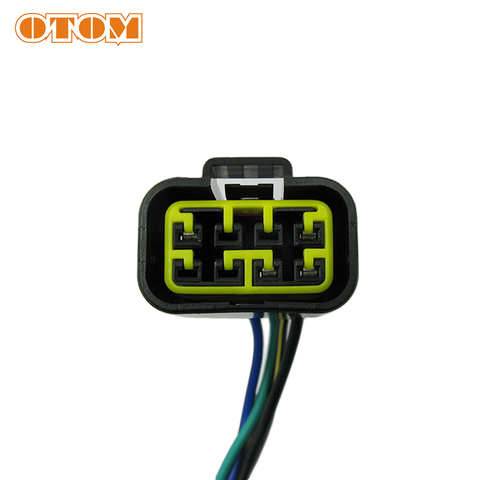 OTOM Motorcycle Accessories Engine 8 Pin Ignition Connector Igniter Plug Waterproof For ZONGSHEN NC250 NC450 Engine Parts ► Photo 1/6