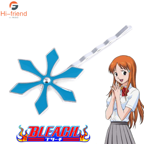 Japan Anime Bleach Inoue Orihime Hairpin Headwear Cosplay Kurosaki Ichigo Accessories Jewelry gift For Women ► Photo 1/6