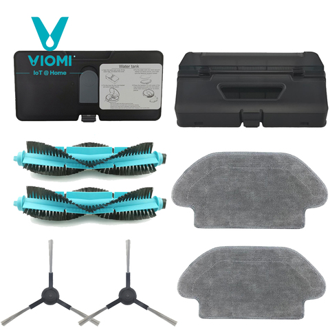 for XIAOMI Mijia STYJ02YM VIOMI V3/V2 PRO/ SE Robot Vacuum Cleaner 100% Original Accessories Set, Dust Box, Water Tank ► Photo 1/6