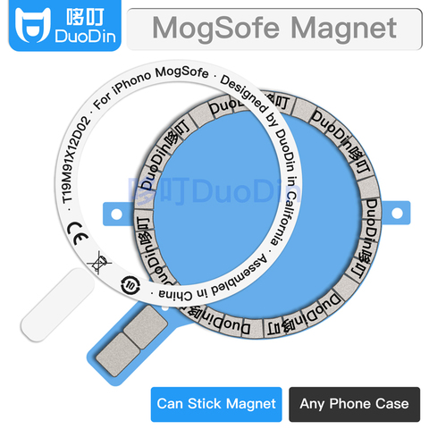 New MogSofe Wireless Charger Magnet For iPhone 8 Plus Magnetic Adsorption 11 XsMax Xr Mobile Phone 12 Pro Max 12 Mag Case Safe ► Photo 1/6