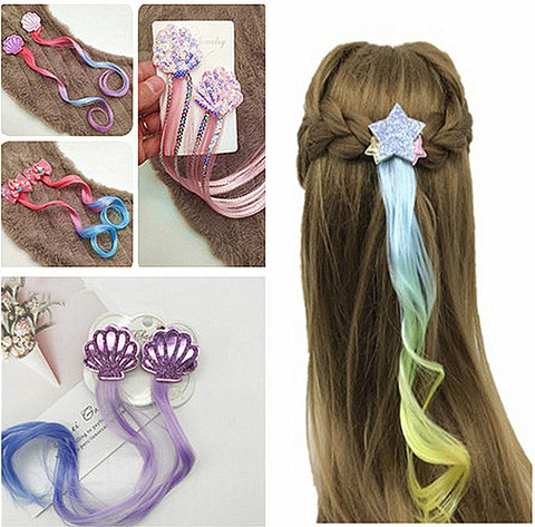 Sweet Colorful Yarn Hair Clip Hair Tie