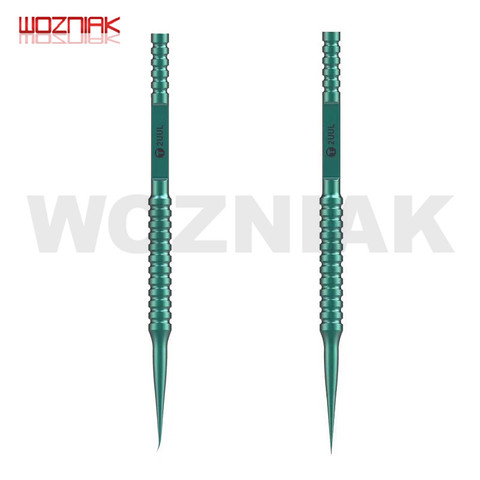 2UUL Green Titanium alloy Ultra-precision Fingerprint Tweezers for mobile phone Repair BGA motherboard chip IC flying lead ► Photo 1/6