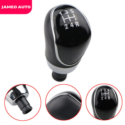 Jameo Auto 6 Speed Manual Car Gear Head Shift Knob for Ford Focus 2 3 MK2 MK3 2005 - 2013 C-Max Kuga Fiesta S-max B-max Galaxy ► Photo 1/6