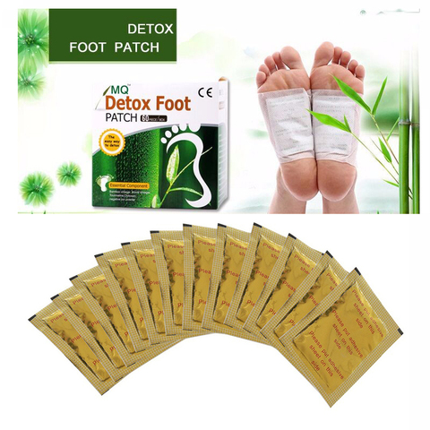 240 Piece=120pcs Patches+120 pcs Adhesives 2 Box MQ Detox Foot Patch Vinegar Pad Improve Sleep Beauty Slimming Patch Loss Weight ► Photo 1/6