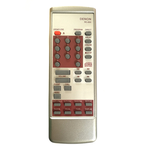 New Replacement CD Remote Control For DENON RC-253 for DCD-3500 Fernbedienung ► Photo 1/2