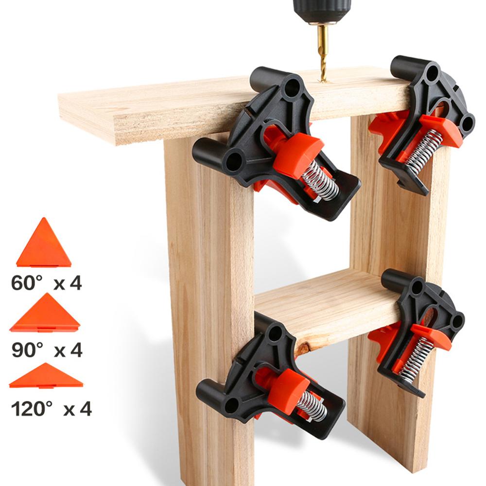 90 Degree Right Angle Clip Picture Frame Corner Clamp Woodworking Hand Tools 