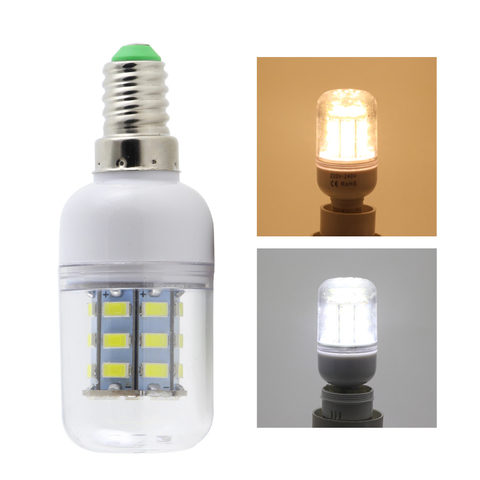 ampolletas led bulb light E14 3W corn bulbs Ac Dc 12v 24v super 5730 candle spotlight 12 24 volts 360 degree lighting E 14 lamp ► Photo 1/6