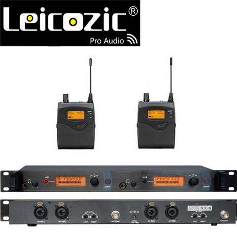 Leicozic Professional in ear monitors sr2050 iem in ear monitor system stage monitoring system wireless monitor in ear uhf kit ► Photo 1/6