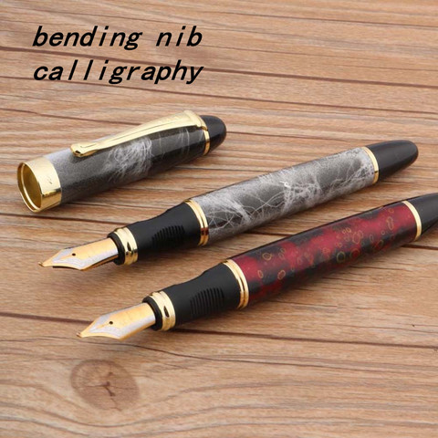 JINHAO X450 METAL GOLDEN GIFT Iridium 1.0 mm classic fountain pen ► Photo 1/1