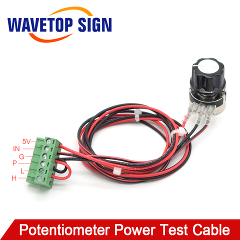 WaveTopSign Power Test Cable WTH118 DIY Kit Parts 2W 1K Potentiometer + 6Pin+Cable ► Photo 1/6