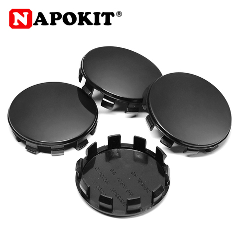 4PCS/lot 56MM 10 Pin NO LOGO Black Plastic Car Wheel Tire Rim Center Hub Cap Wheel Dust-proof Hubcap Cover Auto Car Accessories ► Photo 1/6