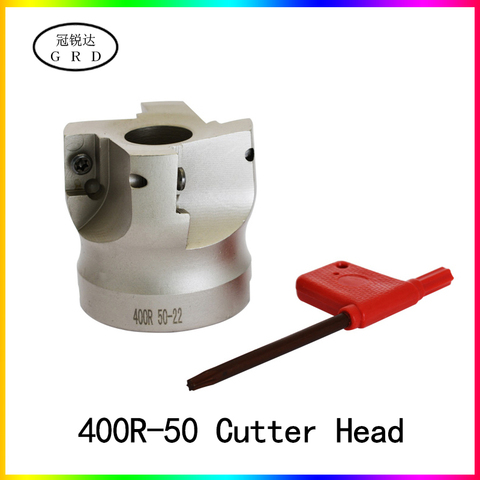 400R-50-22-4T Face Mill Holder End Mills Face Mill Cutter Head 400r 50 22 4t for apmt1604 insert bt nt mt r8 fmb22 tool holder ► Photo 1/6