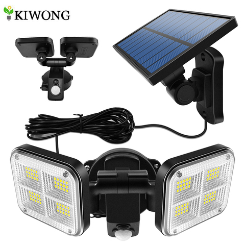 20w Super Bright Solar Lights 120led IP65 Waterproof Outdoor Indoor Solar Lamp With Adjustable Head Wide Lighting Angle ► Photo 1/6