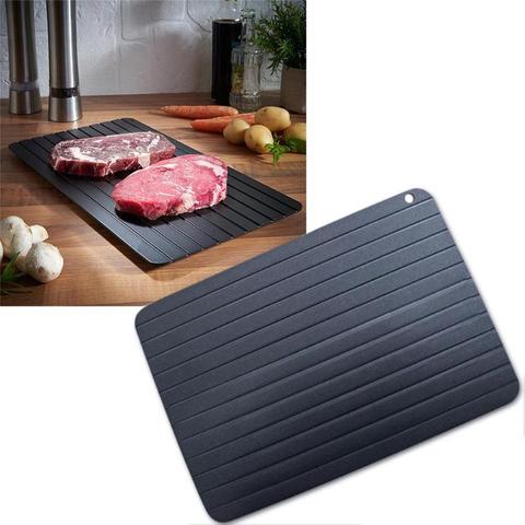 1pc Fast Defrost Tray Fast Thaw Frozen Meat Fish Sea Food Quick Defrosting Plate Board Tray Kitchen Gadget Tool Dropshipping ► Photo 1/6