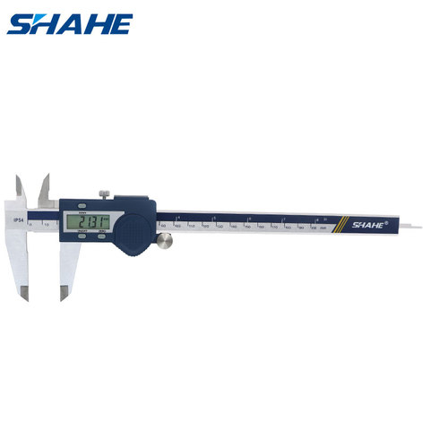 SHAHE Digital Vernier Caliper 200 mm Stainless Steel Paquimetro Digital Micrometro Vernier Calipers Measuring Tools ► Photo 1/6