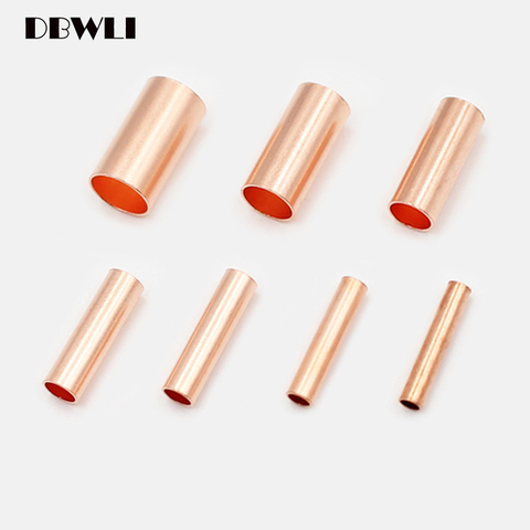 1000PCS 1mm2  GT-1 φ1 mm Copper connecting pipe wire joint small copper tube  Copper Connection Tube Wire Connector ► Photo 1/1