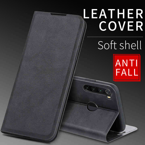For Xiaomi Redmi Note 7 8 Pro 8T Case Leather Magnetic Flip Case For Xiaomi Redmi 6 6A 7 7A 8 8A K20 Pro Case Etui Wallet Cover ► Photo 1/6