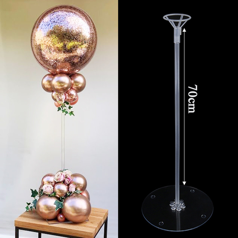 35/70cm Birthday Party Decor Balloons Stand Wedding Table Balloon Holder Column Baloon Stick Globos Home Decoration Accessories ► Photo 1/6